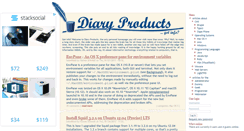 Desktop Screenshot of diaryproducts.net